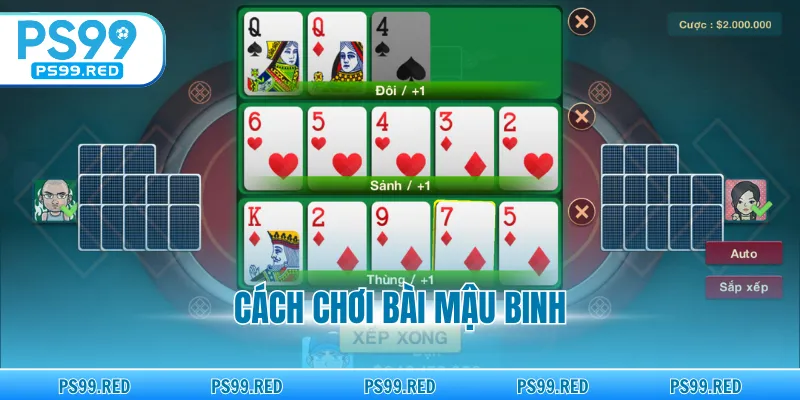 Cách chơi bài Mậu Binh